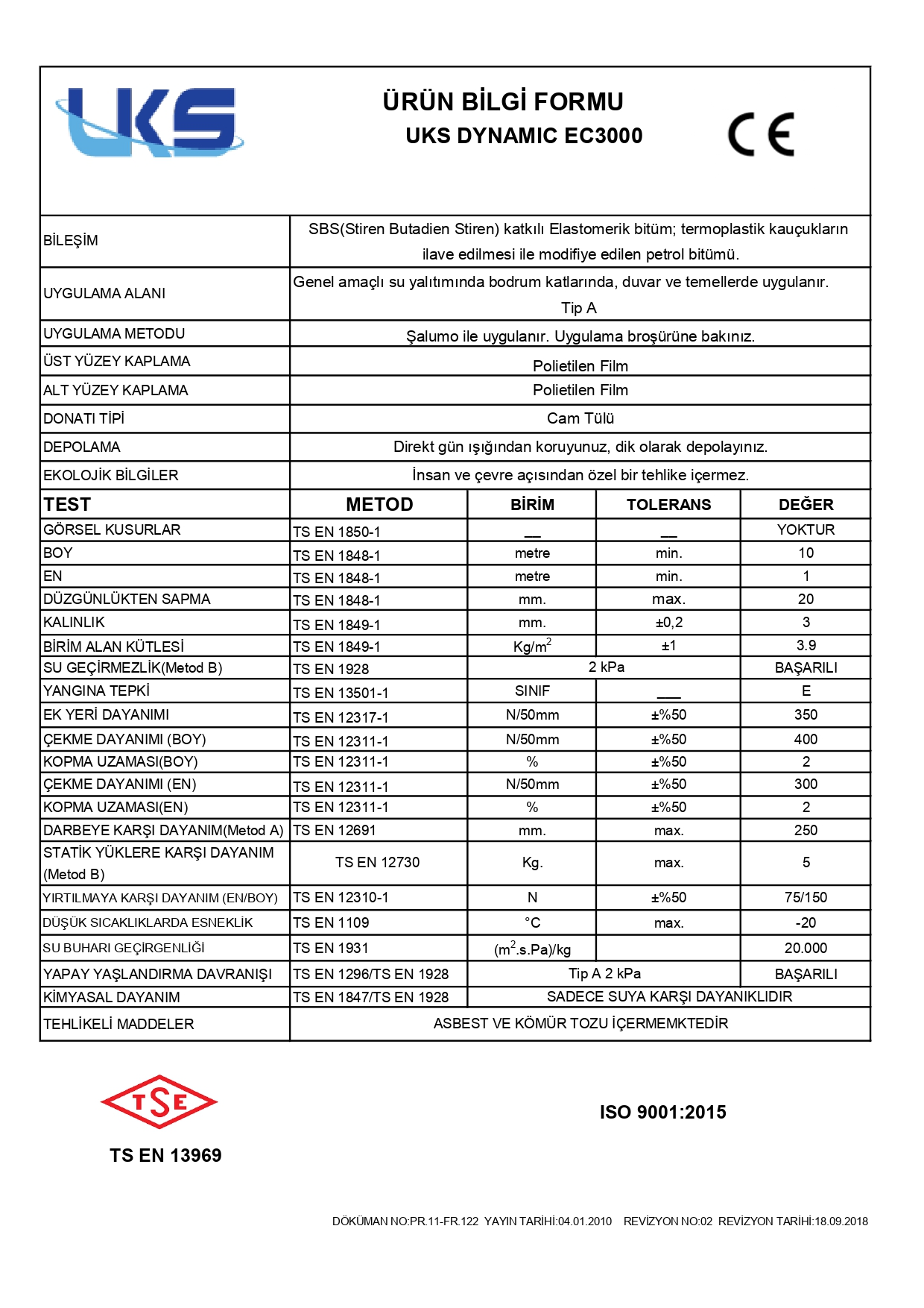 UKS DYNAMIC EC3000