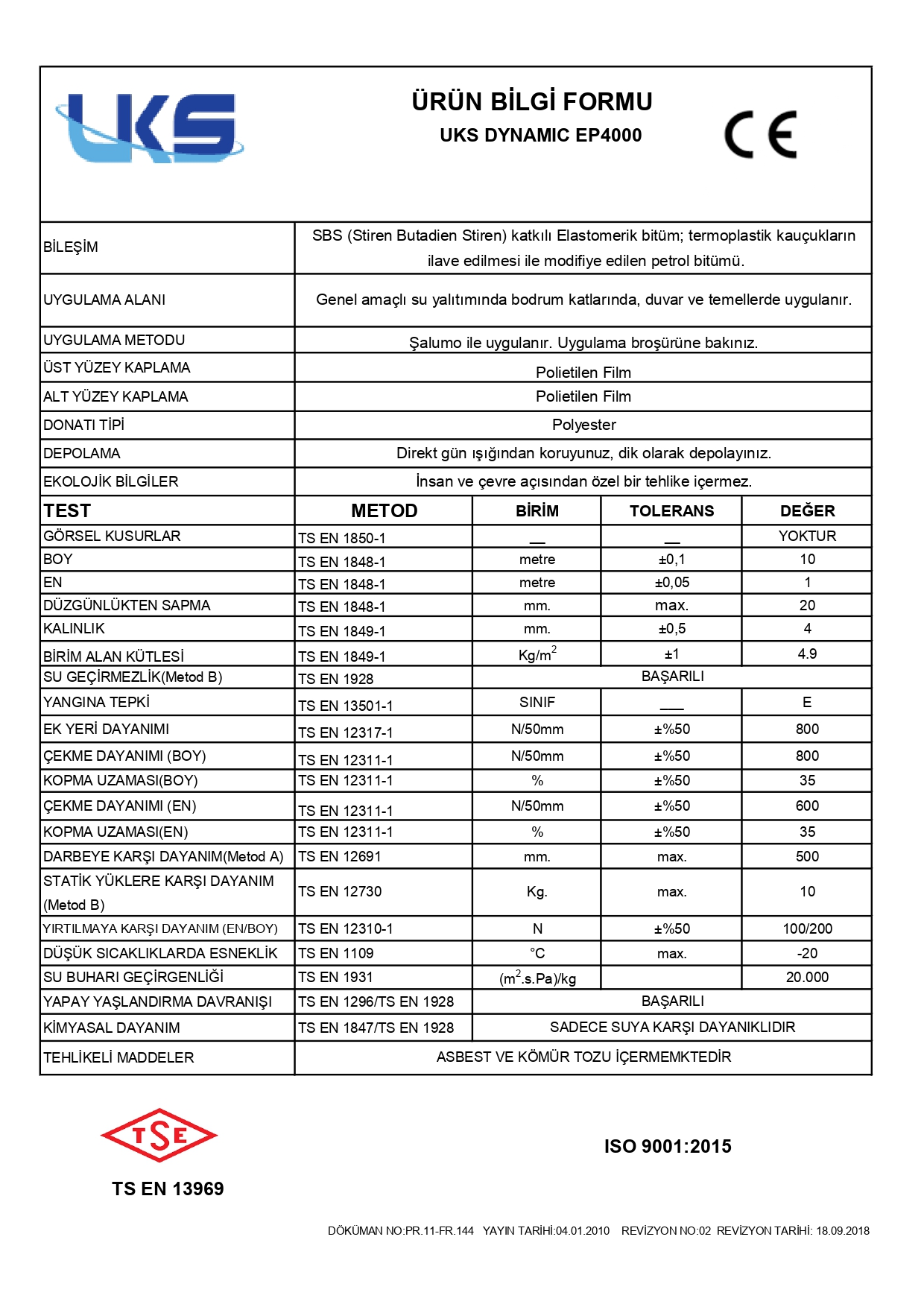 UKS DYNAMIC EP4000